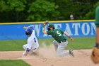 Baseball vs Babson NEWMAC Finals  Wheaton College vs Babson College play in the NEWMAC baseball championship finals. - (Photo by Keith Nordstrom) : Wheaton, baseball, NEWMAC, Babson